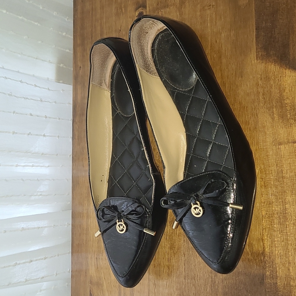 Michael Kors patent leather loafers 9.5 M